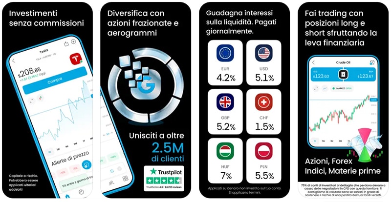 App iOS Trading 212