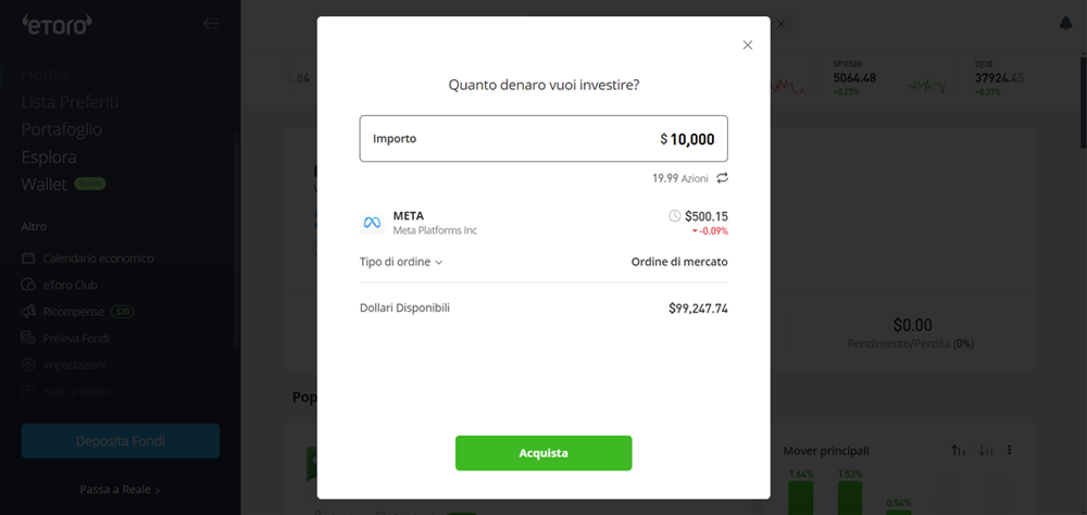 azioni-meta-reali-etoro-importo