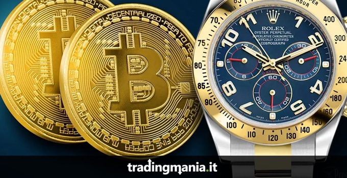 Pagamenti in Bitcoin per i beni di lusso
