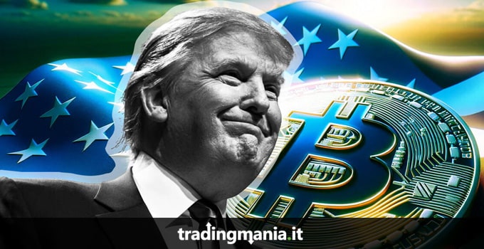 Bitcoin in ripresa dopo che Trump cita cinque criptovalute come riserva strategica USA